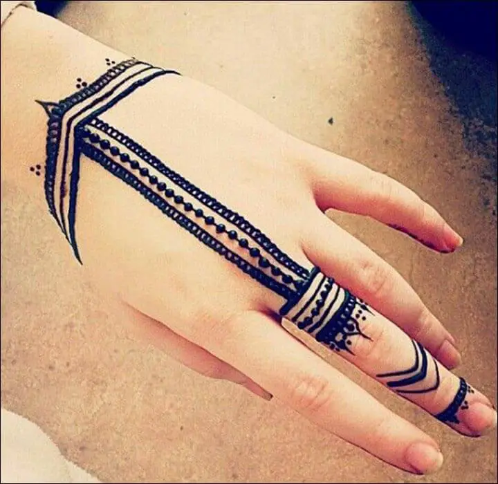 Download 78 Gambar Henna Tangan Simple Terbaik Gratis HD