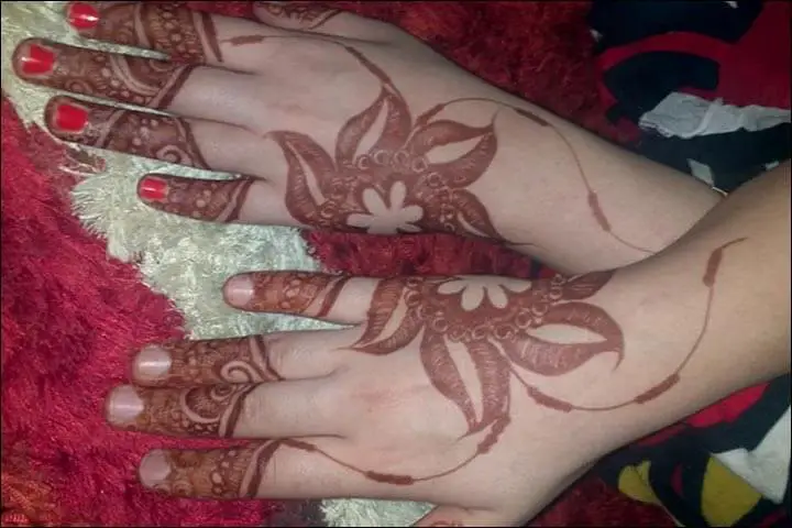 motif henna untuk pemula